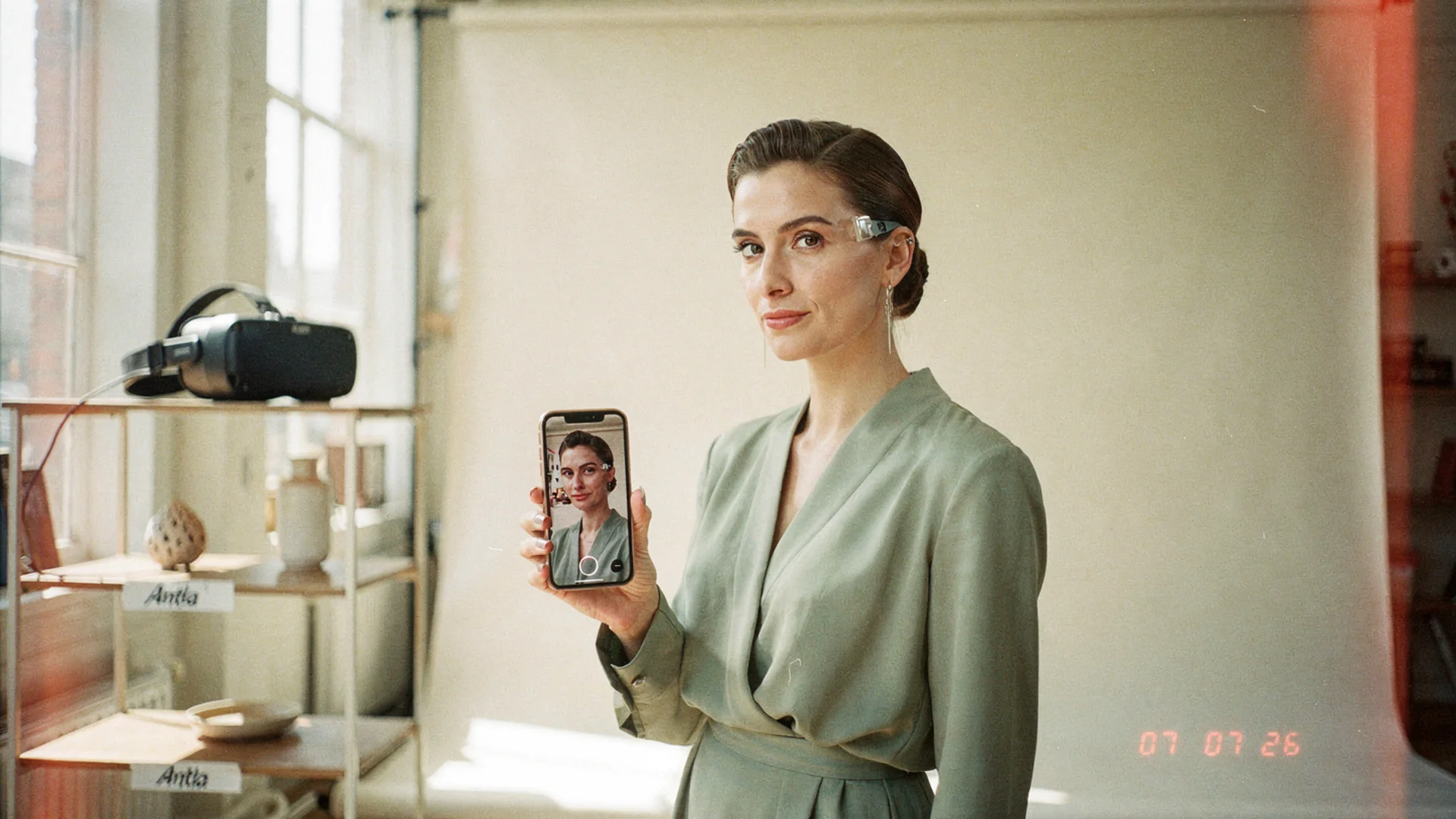 1950s film-inspired Antla editorial: fashion brand strategist comparing virtual try-on technology generations