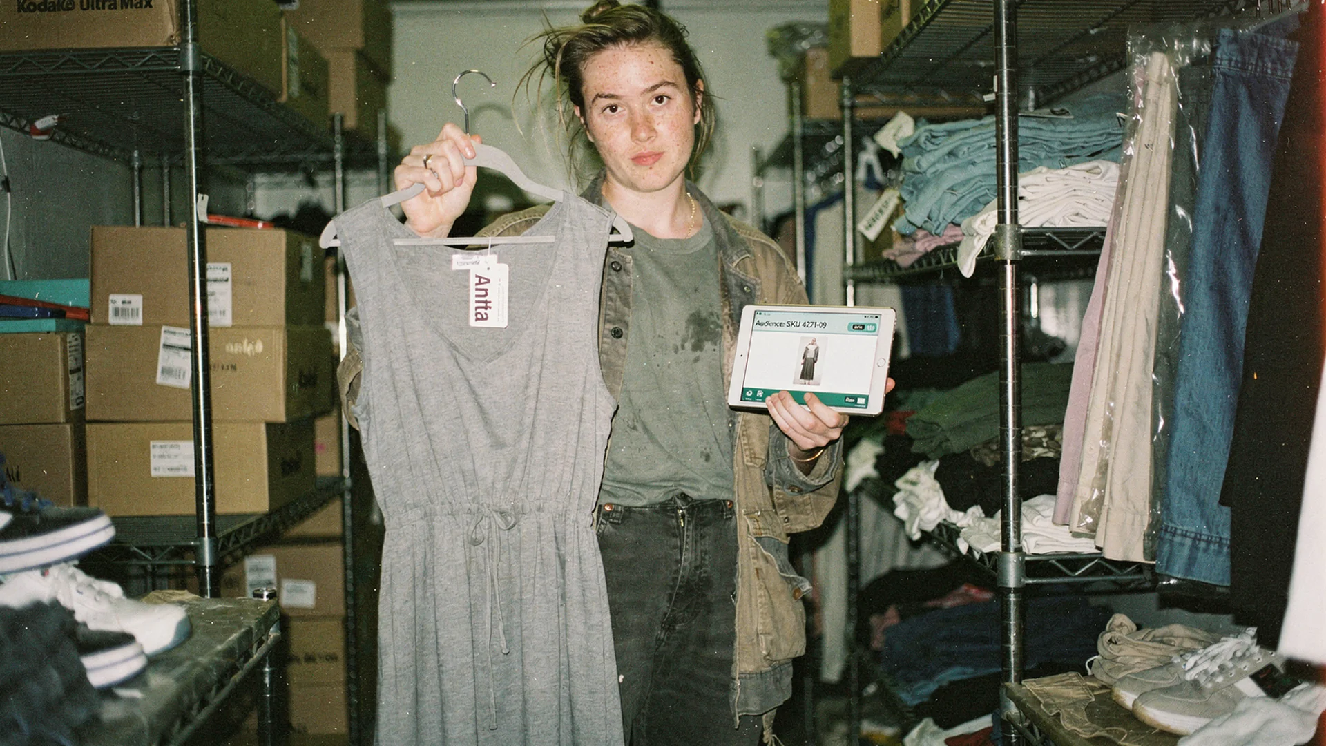 Fashion merchandiser sorting Shopify remarketing audiences by the exact garments shoppers considered